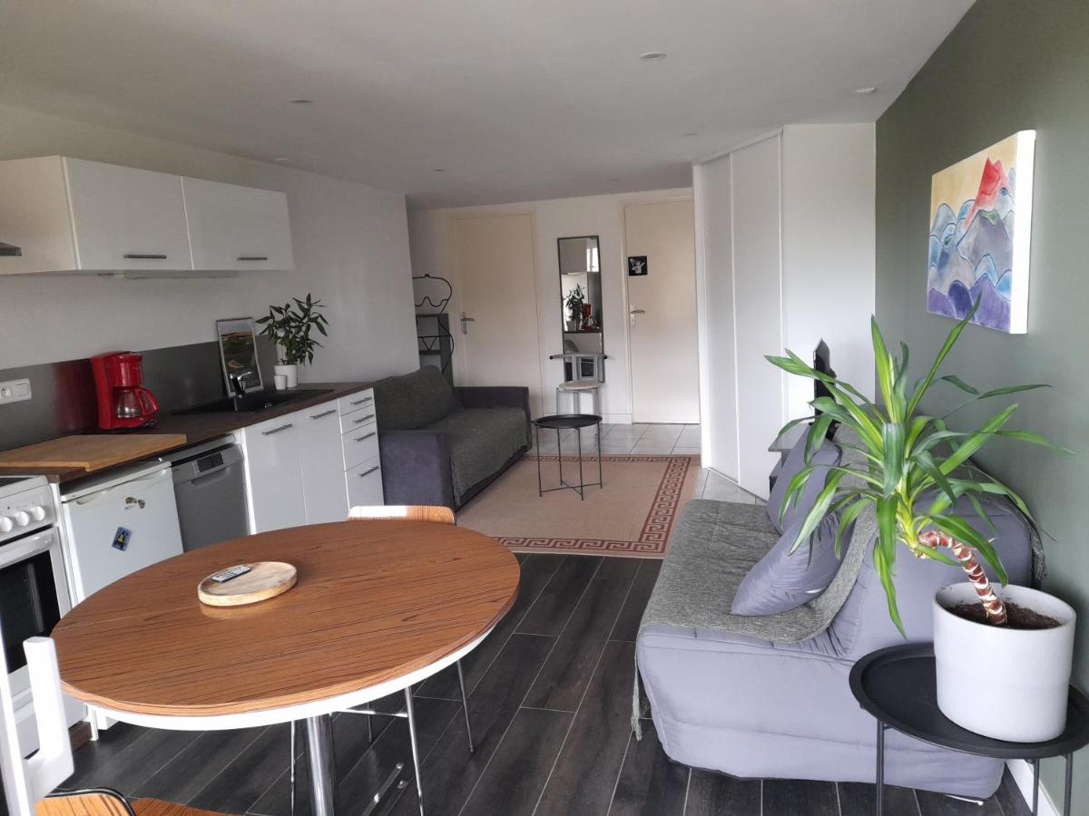 A 5 Mns Du Puy De Dome Avec Vue Imprenable Studio Rez De Jardin 24M2 Neuf A Laschamps Saint-Genès-Champanelle Extérieur photo